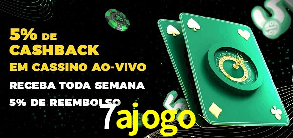 Promoções do cassino ao Vivo 7ajogo